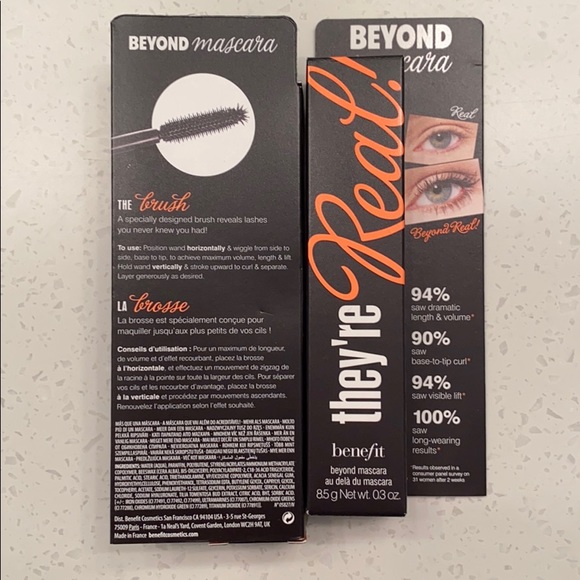 Benefit They’re Real! beyond mascara. NIB. - Picture 2 of 3